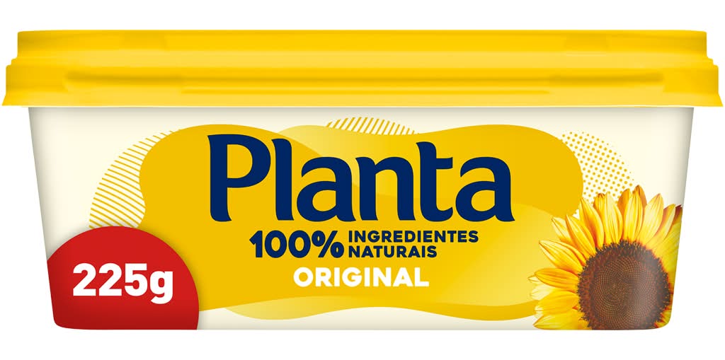 Planta - Creme Vegetal para Barrar Original, 225g