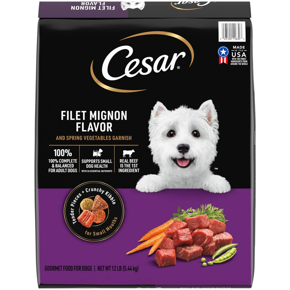 Cesar Dog Food, Filet Mignon (12 lbs)