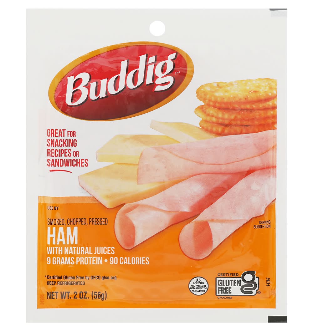 Buddig Smoked Ham With Natural Julces (2 oz)