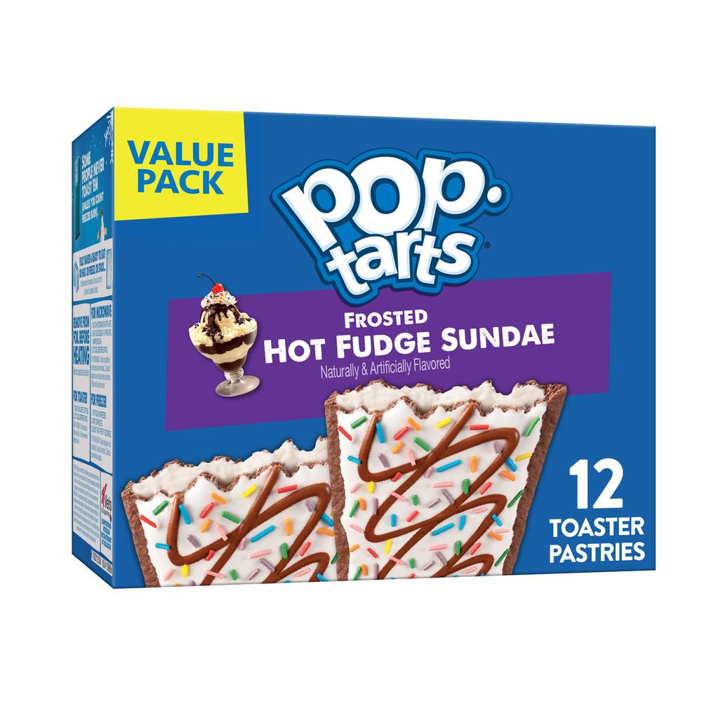 Pop-Tarts Hot Fudge Sundae Frosted Toaster ( 12 ct)