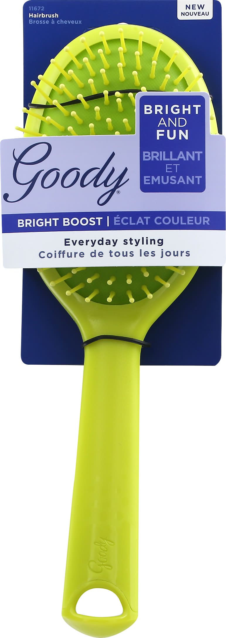 Goody Bright Boost Green Oval Brush