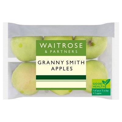 Waitrose Granny Smith Apples (6 ct)