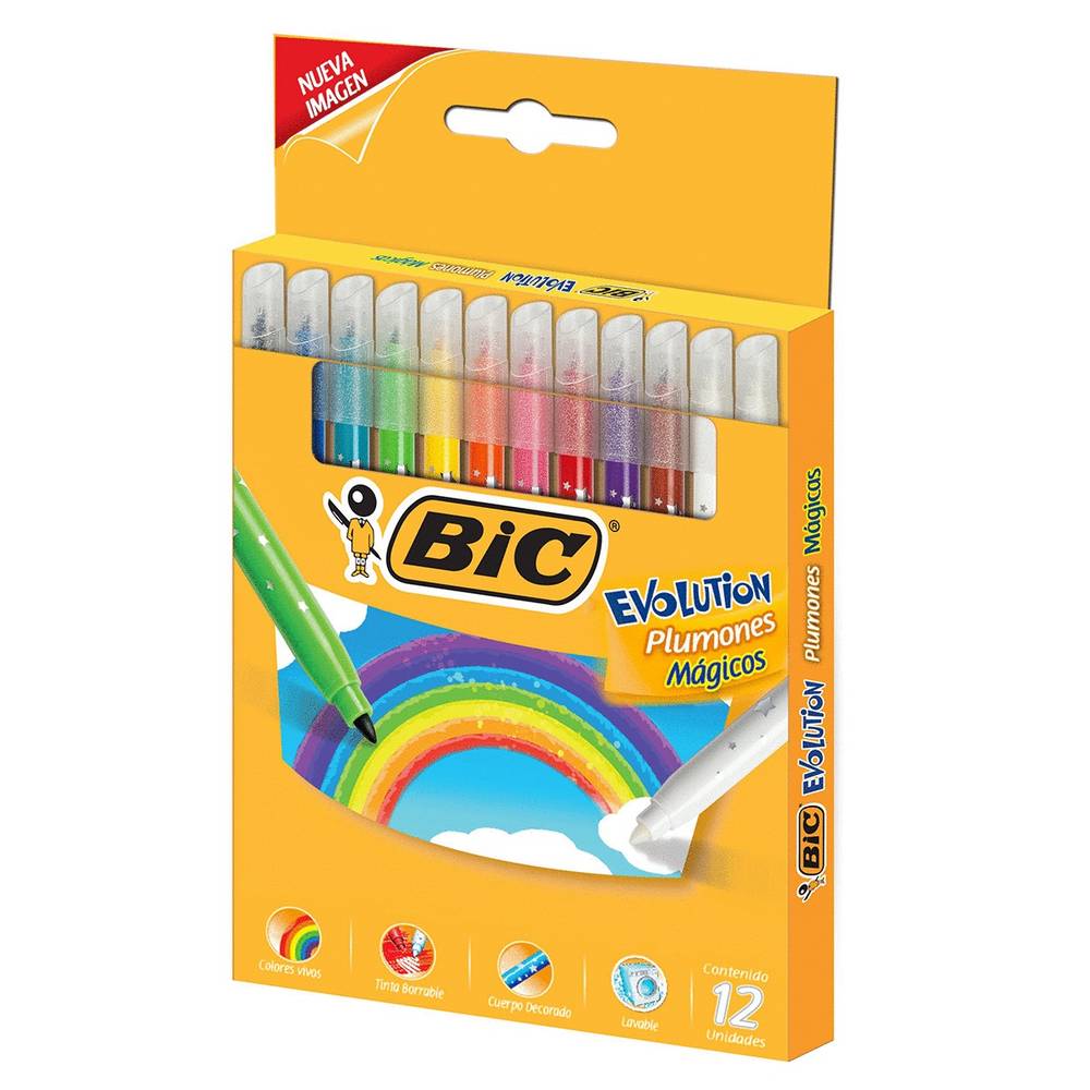 BiC · Plumones mágicos evolution