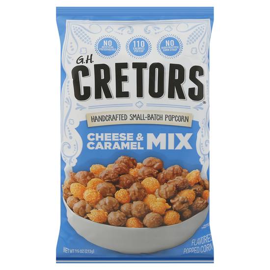 Cretors Cheese & Caramel Flavored Popcorn Mix