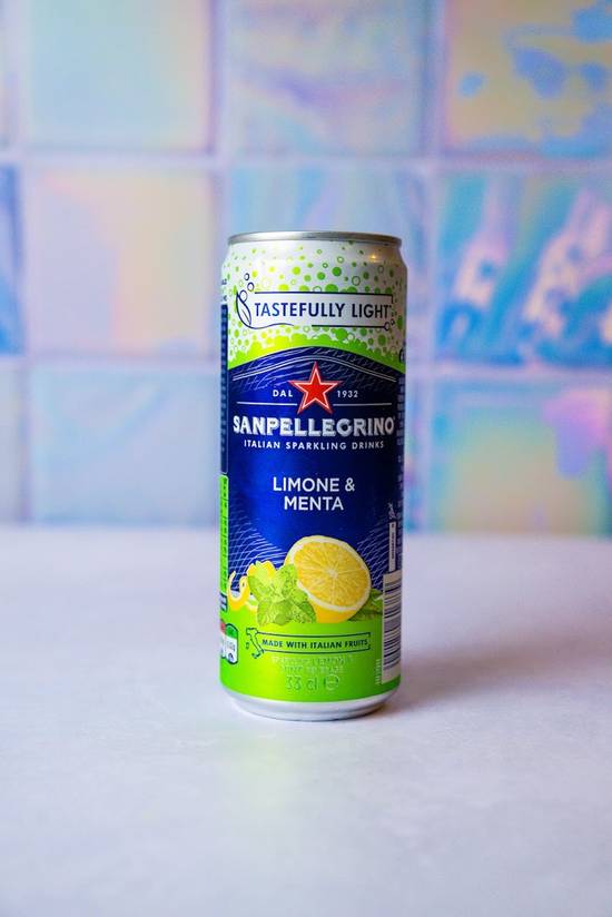 SAN PELLEGRINO LEMON & MINT