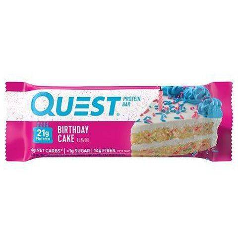 Quest Birthday Cake Protein Bar 2.12oz.