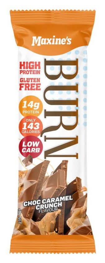 Maxine's Burn Bar, Choc Caramel Crunch (40g)