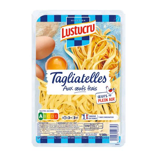 Pâtes - Tagliatelles aux œufs frais - Selection