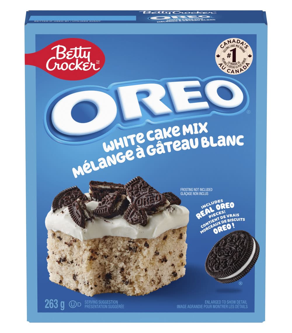 Betty Crocker Oreo White Cake Mix (263 g)