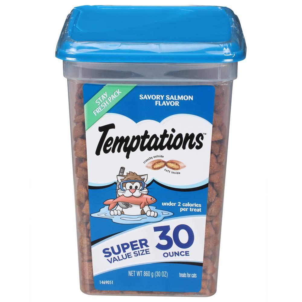 Temptations Savory Salmon Flavor Super Value Size Cat Treats