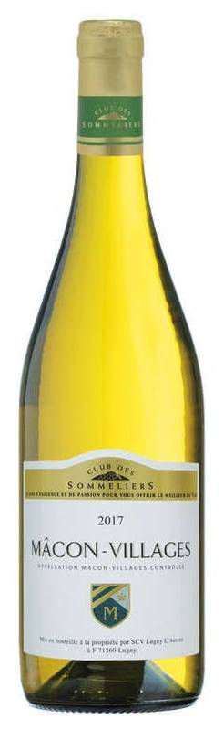 Club des Sommeliers - Vin blanc, 2017 (750ml)