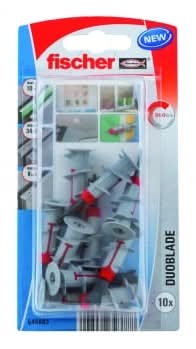 Tacos Fischer Duoblade para Pladur Autoperforantes 10 ud
