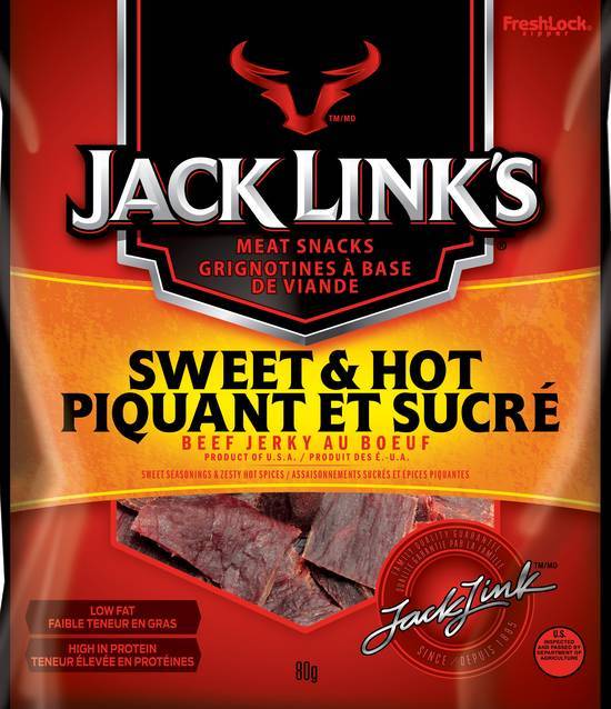 Jack Link's Sweet and Hot Beef Jerky (80 g)