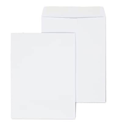 Staples Gummed Envelopes, 9 x 12 inch, White (100 ct)