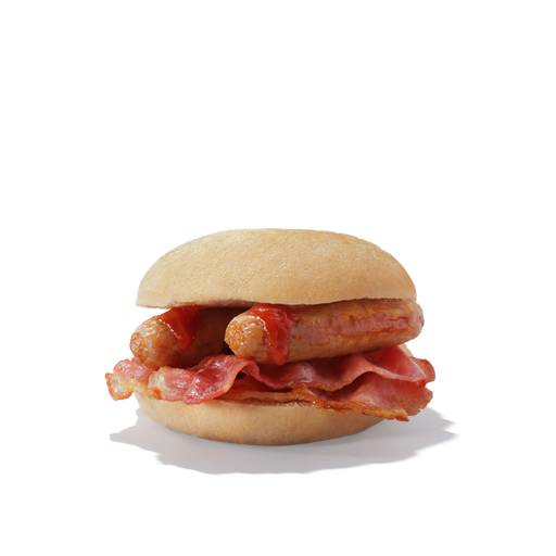 Bacon and Sausage Breakfast Roll