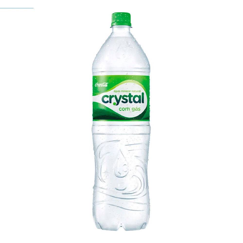 Água Mineral Crystal Com Gás 1,5L