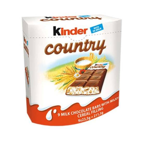 Kinder Country T9 211g