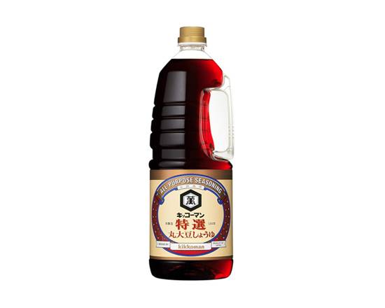 06726：キッコーマン  特選丸大豆醤油 1.8Lペット / Kikkoman, Special Maru Soy Sauce×1.8L