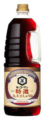06726：キッコーマン  特選丸大豆醤油 1.8Lペット / Kikkoman, Special Whole Soybeans Soy Sauce, 1.8L