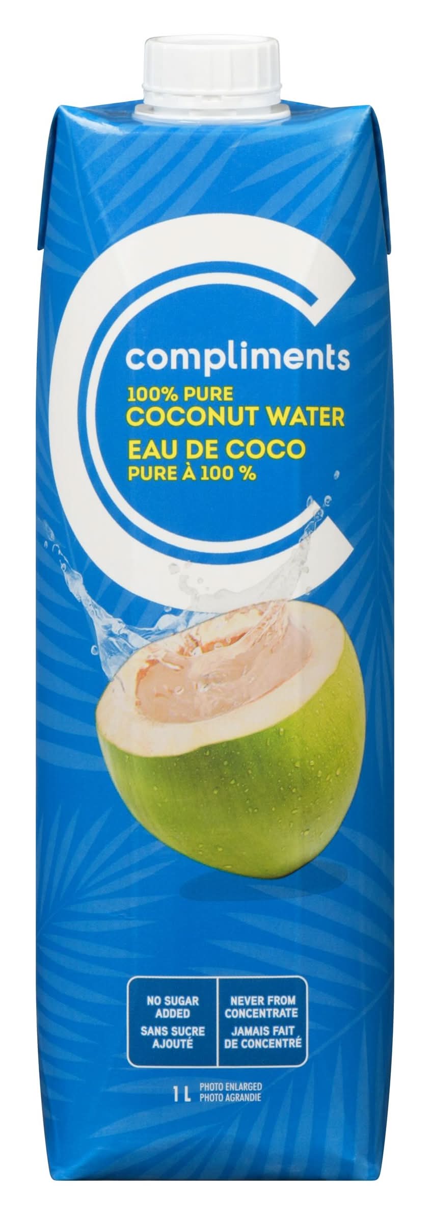Compliments 100% Pure Coconut Water (1 L)