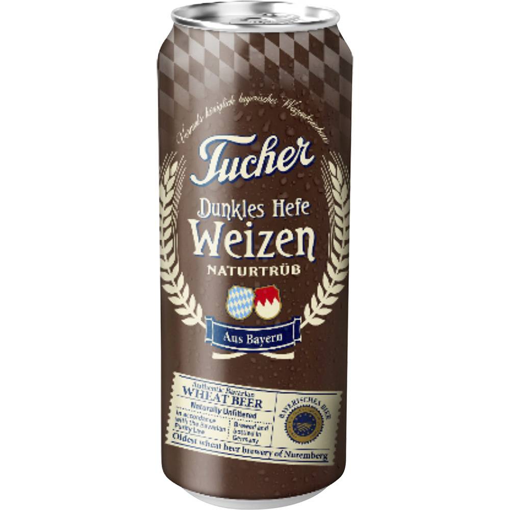 Tucher Dunkles Hefe Weizen Beer (4 pack, 16 fl oz)