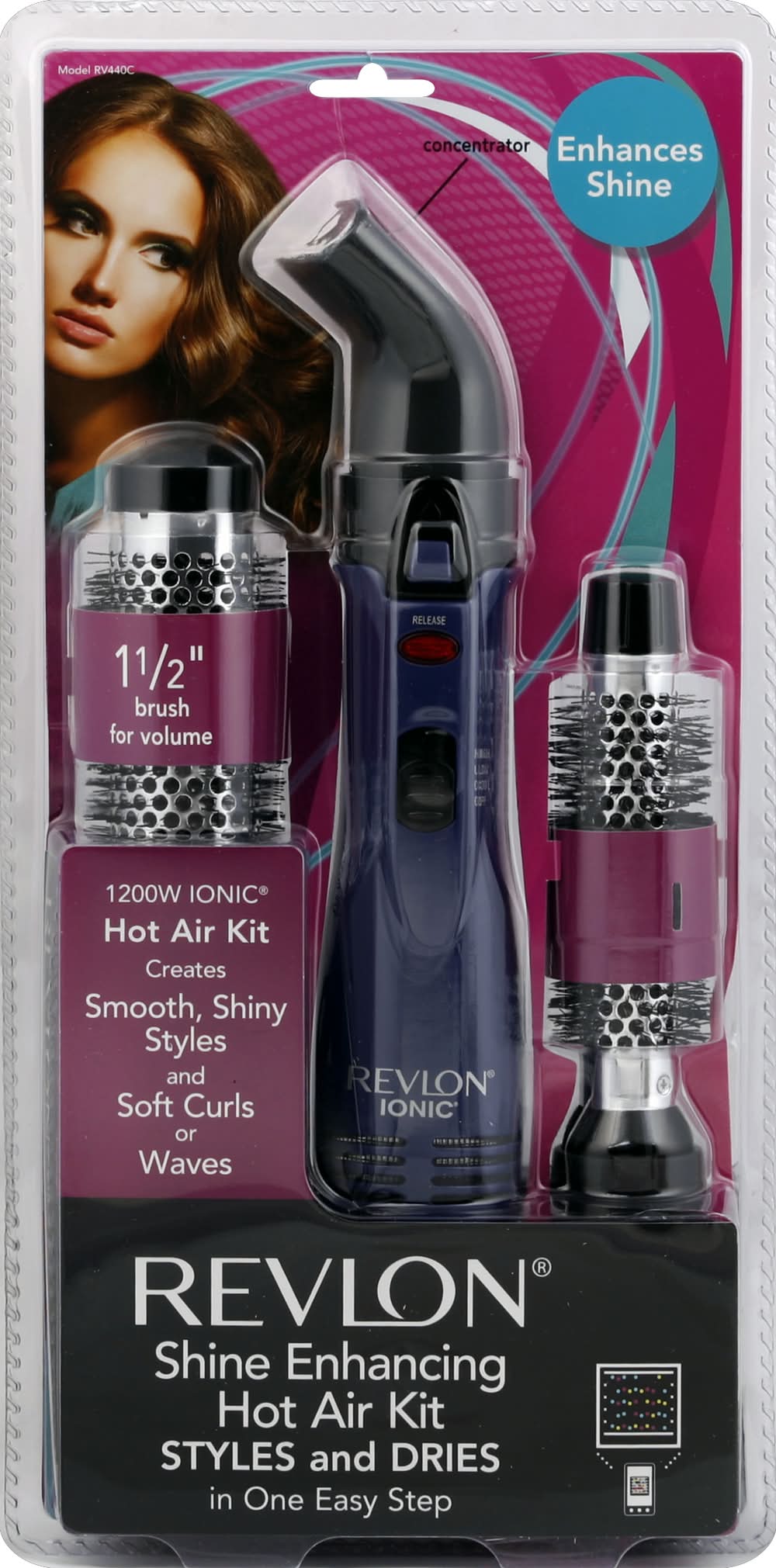 Revlon Pefect Heat Hot Air Brush Kit