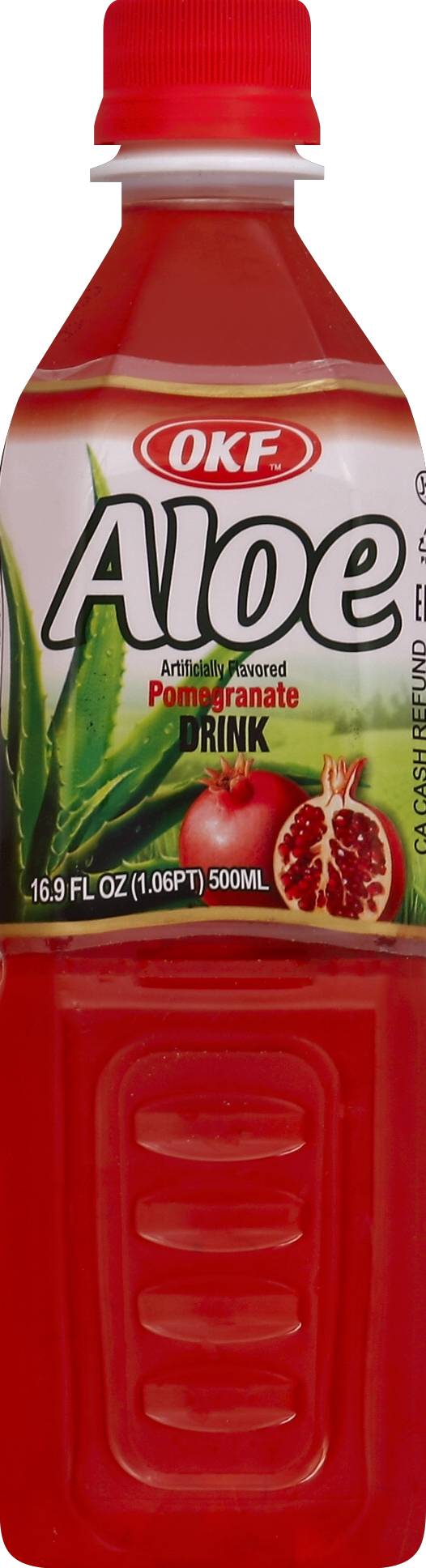 OKF Pomegranate Aloe Vera Drink (17.6 oz)