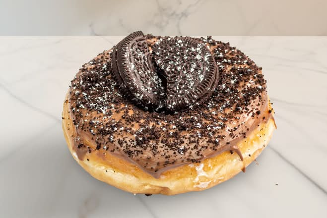 O-RE-O with Milk Choc Doughnut