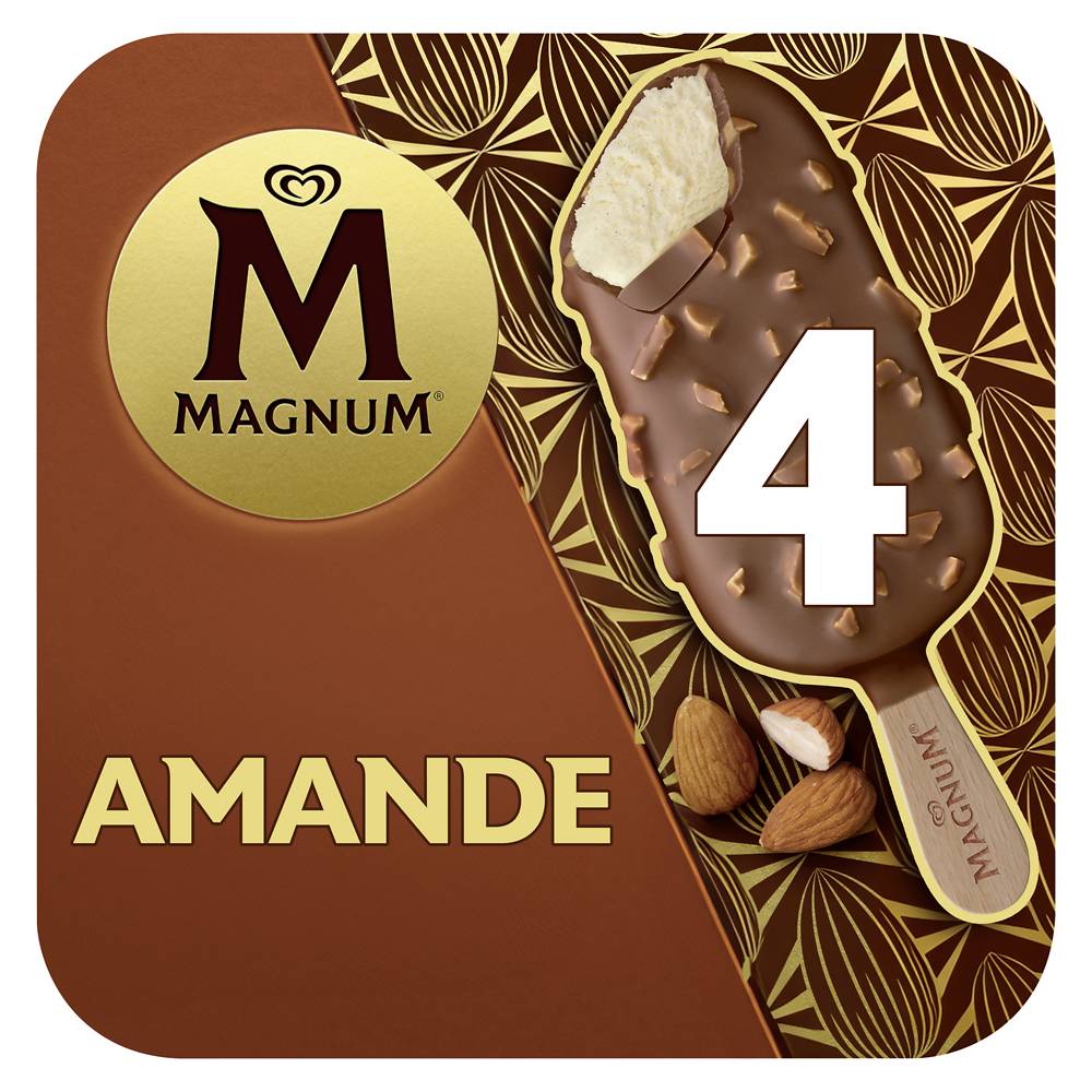 Magnum - Glace en bâtonnet, amandes (4)