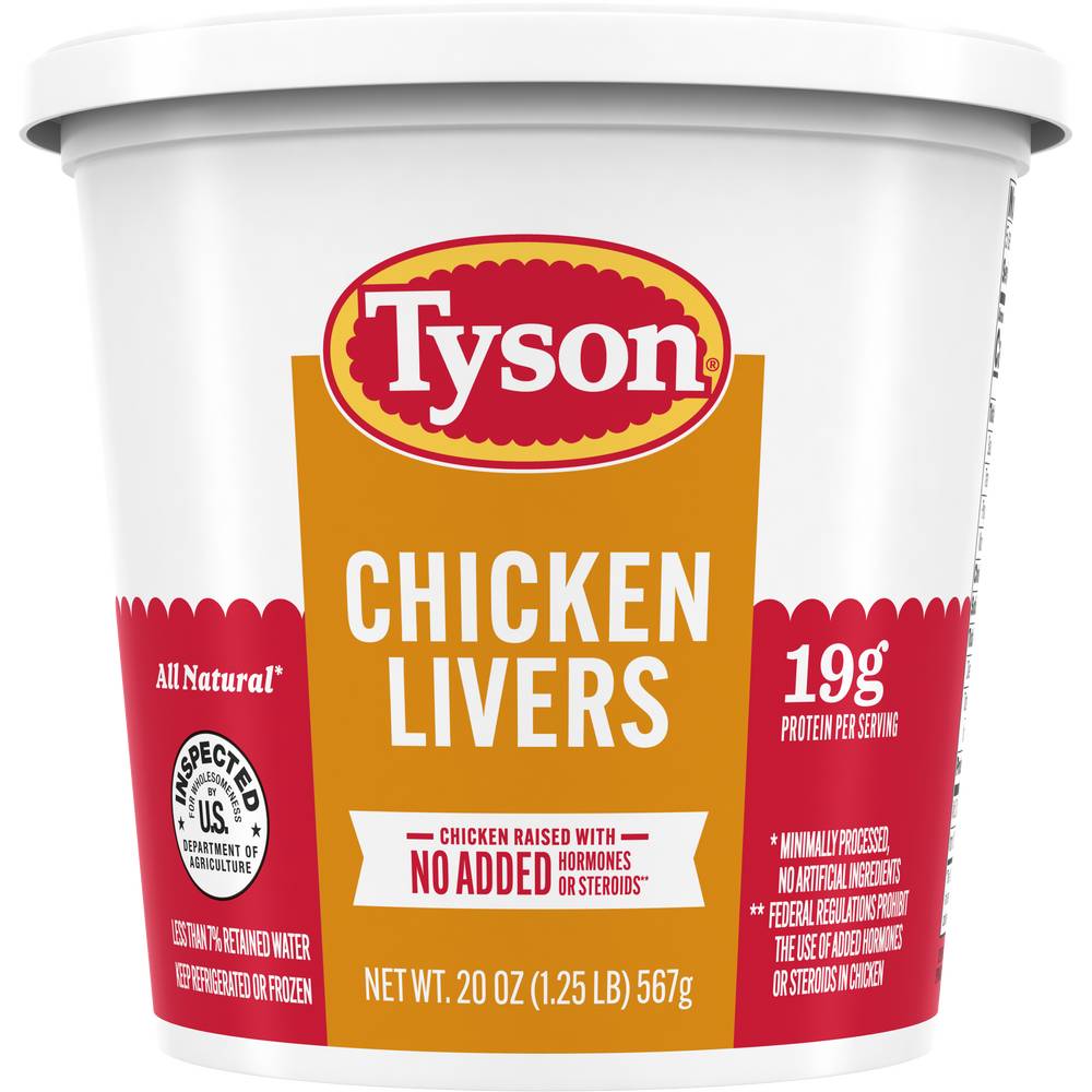 Tyson Chicken Livers (20 oz)
