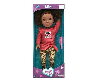 Imagine Us Mira Leopard Pants 18" Doll