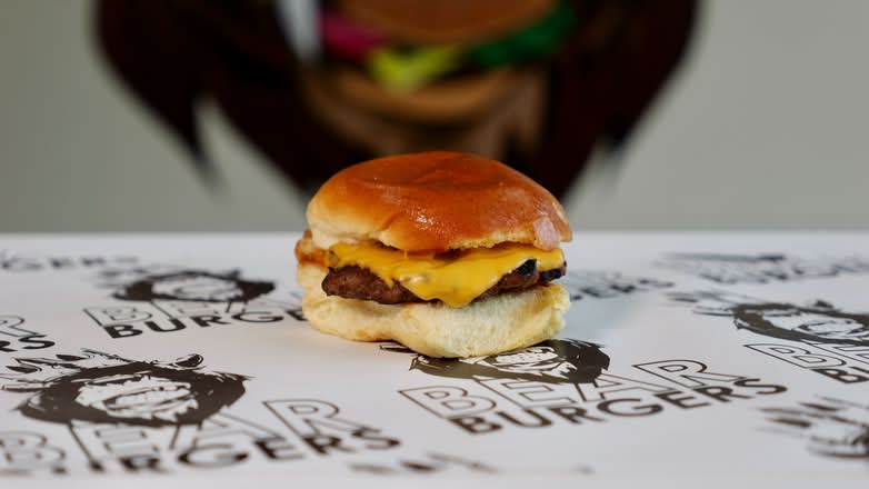 Cheeseburger slider