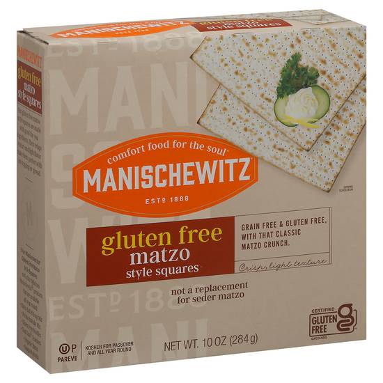 Manischewitz Gluten Free Matzo-Style Squares