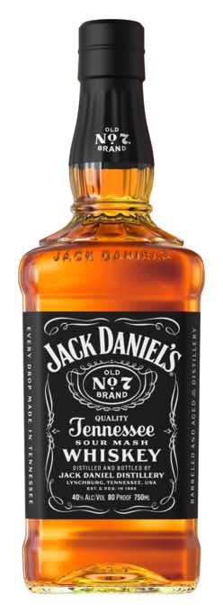 Jack Daniel's Old No. 7 Tennessee Sour Mash Whiskey (750 ml)