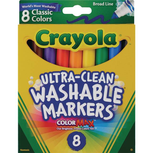 Crayola Washable Classic Colors Markers
