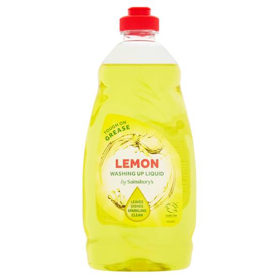 Sainsbury's Washing Up Liquid, Lemon 450ml