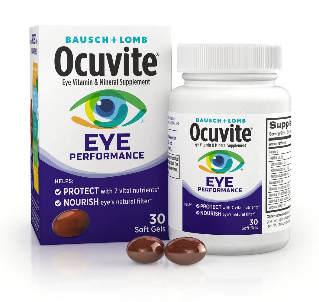 Ocuvite Soft Gels Eye Performance (3.2 oz)