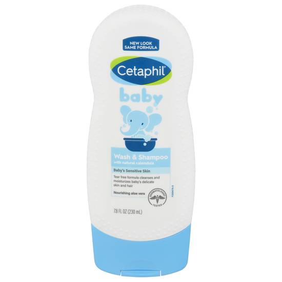 Cetaphil Baby Wash & Shampoo With Organic Calendula (7.8 fl oz)