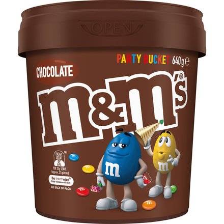 M&Ms Milk Chocolate Bucket 640g