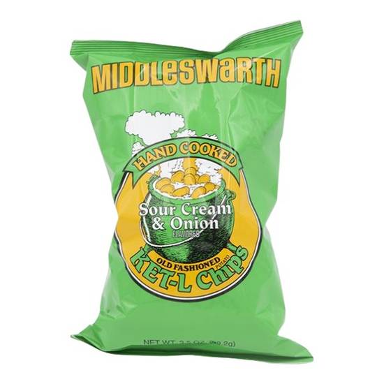 Middleswarth Old Fashioned Sour Cream & Onion Potato Chips
