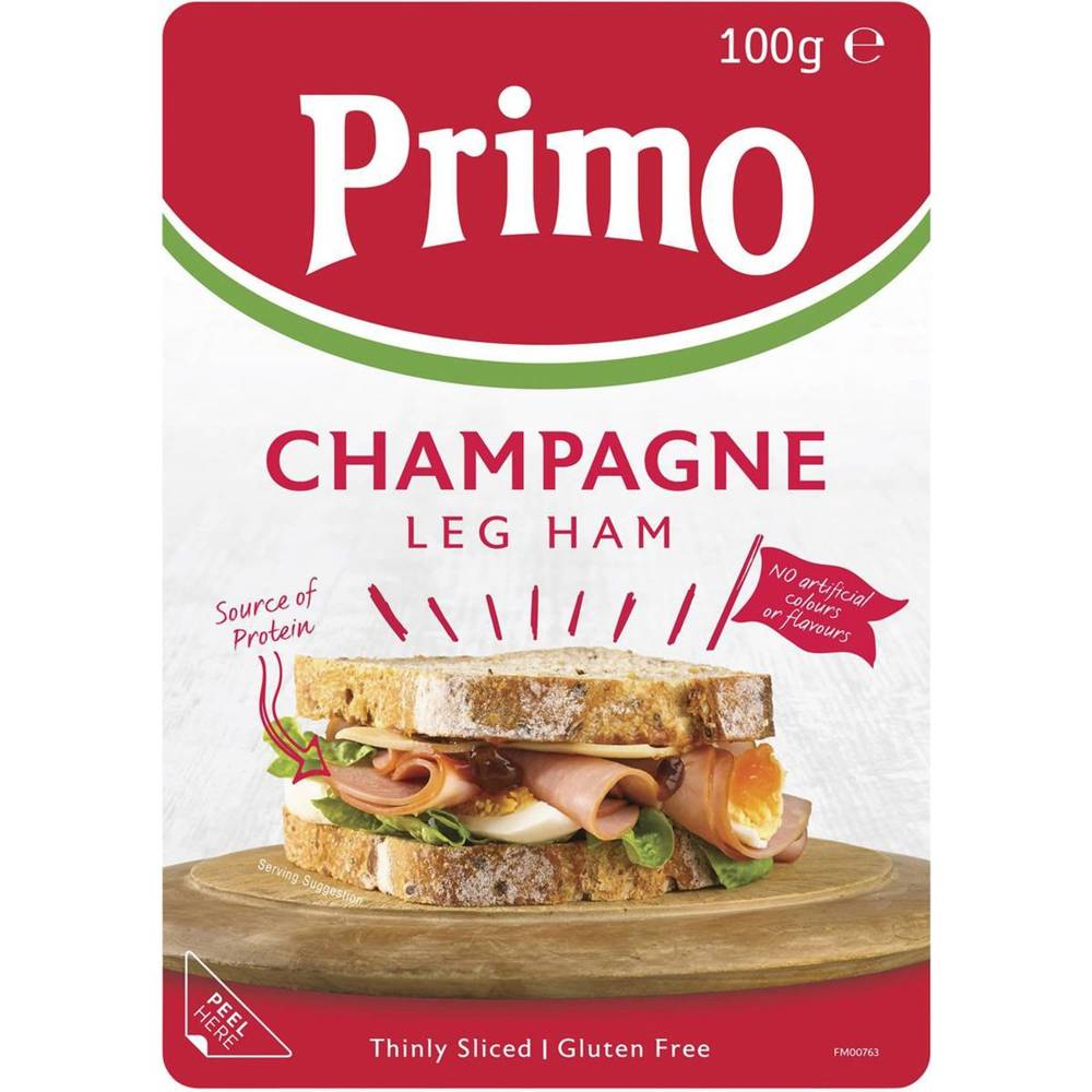 Primo Champagne Leg Ham Slice