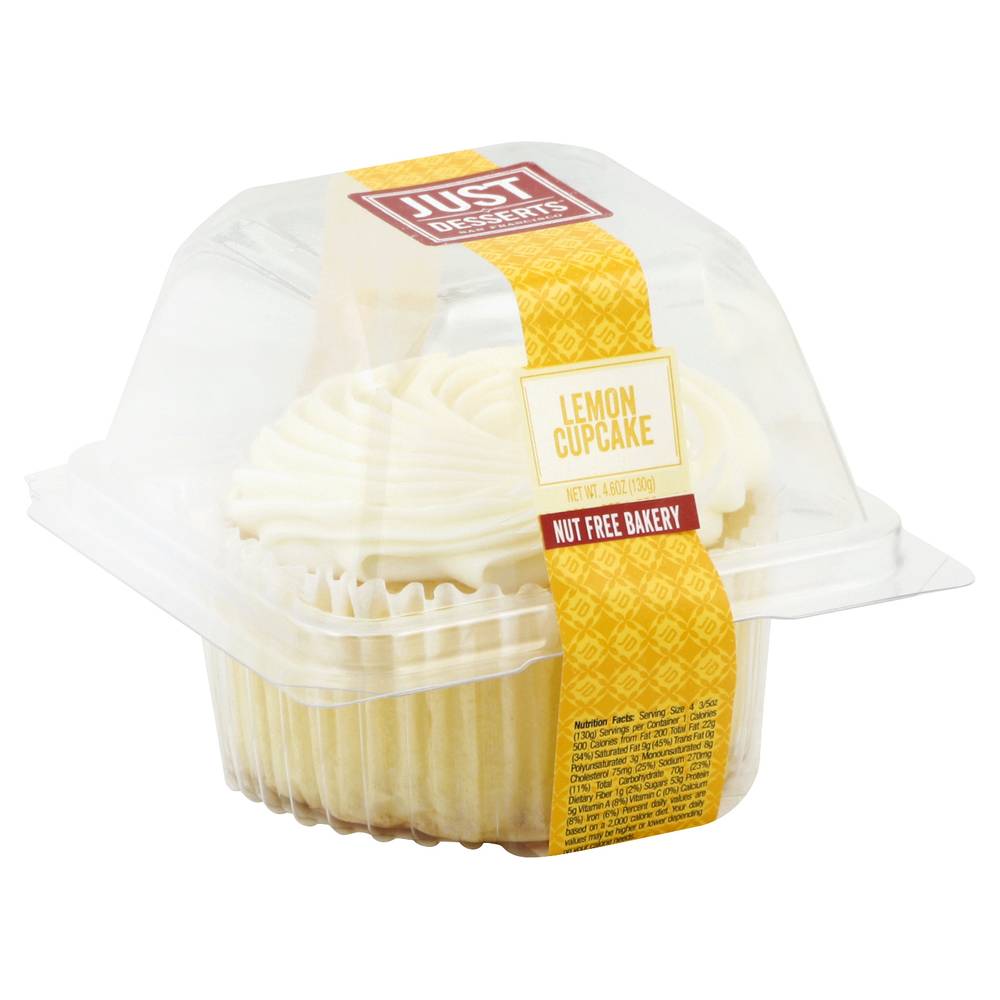 Just Desserts Lemon Cupcake