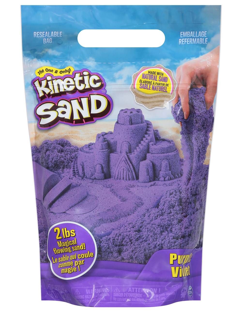 Kinetic Sand Purple Violet Kinetic Sand (2 lbs)