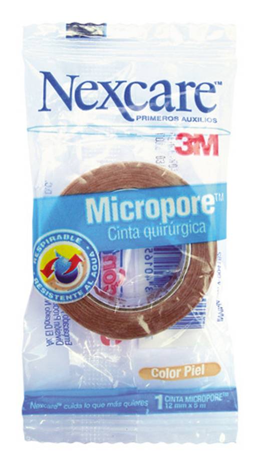Nexcare MICROPORE PIEL 24MMX3M