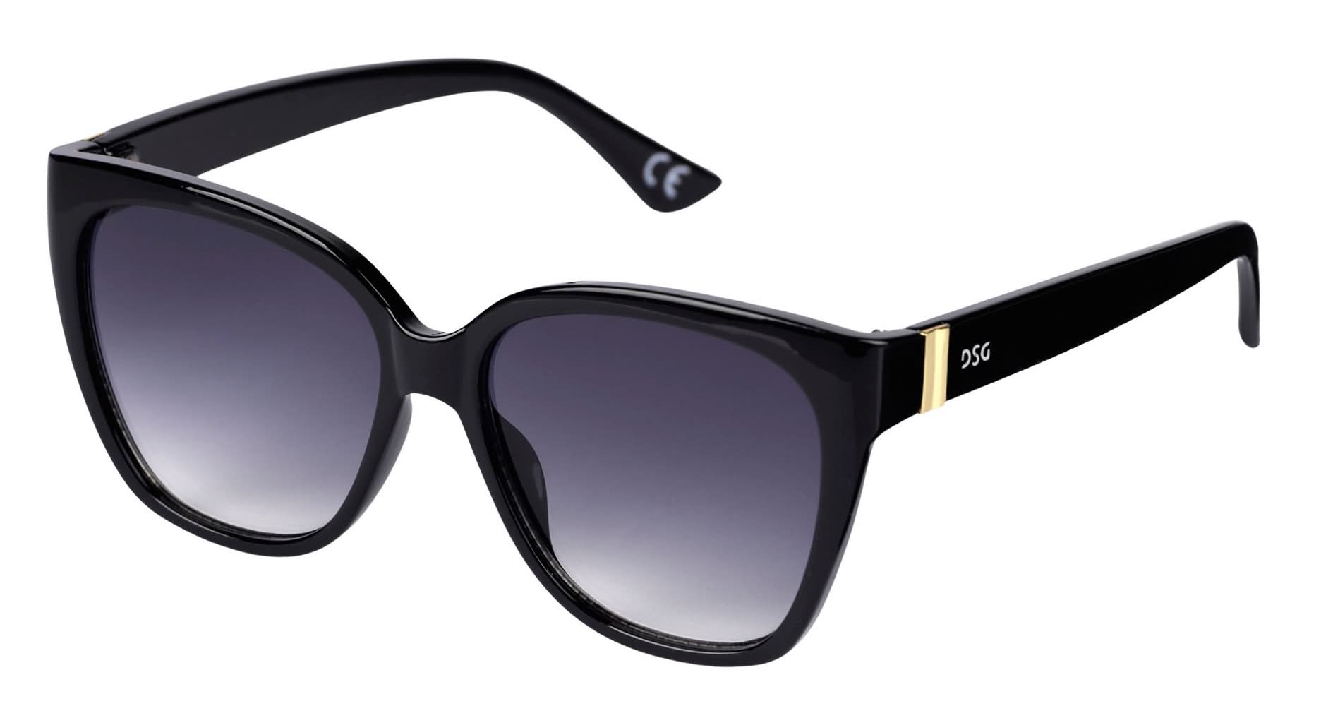 DSG Cat Eye Sunglasses (Black)
