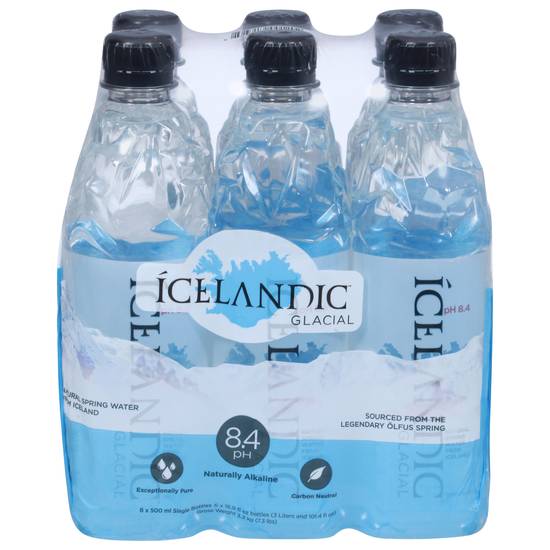 Icelandic Glacial Spring Water (6 ct, 3 L)