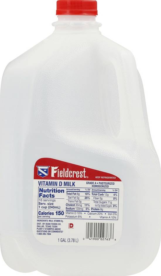 Fieldcrest Vitamin D Milk (1 gal)