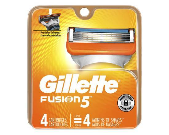 Gillette Fusion 5 (4 ct)