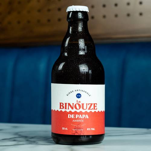 La Binouze Ambrée de Papa 33cl