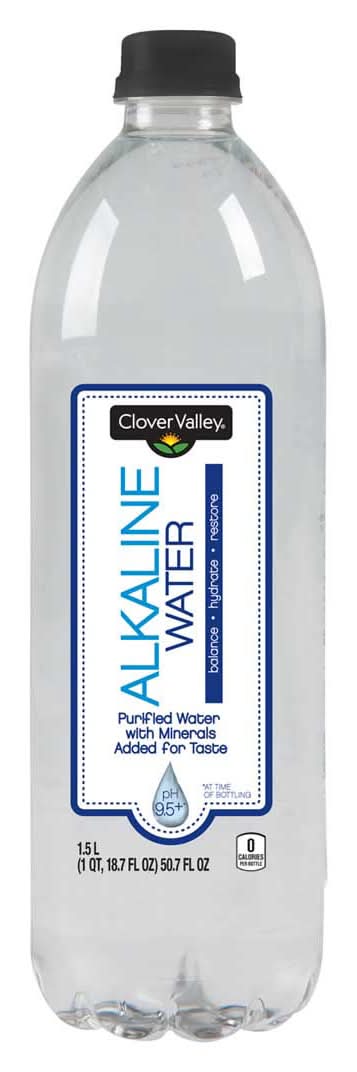 Clover Valley Alkaline Water 50.7 Fl Oz